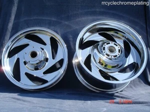 06-10 SUZUKI Boulevard M109 109R VZR1800 1800 ruedas cromadas 6 radios (cambio) - Imagen 1 de 8