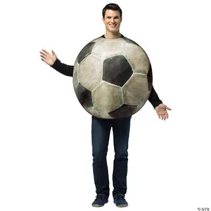 Men's Soccer Ball Costume - Rasta Imposta - Picture 1 of 1