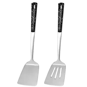 2 Pack metal spatula set, kitchen utensils, cooking utensils,Turner, mini spa... - Picture 1 of 9