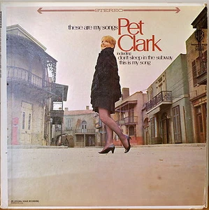 PET CLARK: These Are My Songs-NM1967LP w/ POSTER DON'T SLEEP IN THE SUBWAY - Picture 1 of 1