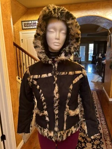 Justice reversible winter coat Size XL /16 In Great Condition Must Have - Picture 1 of 10