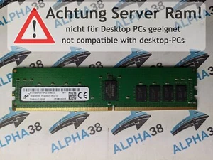 RAM server 16 GB RDIMM ECC REG DDR4-2933 2Rx8 PC4-2933Y-RE2-12 - Foto 1 di 1