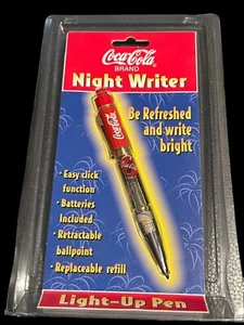 1998 Coca Cola Night Writer Pen Light -up Pen - Picture 1 of 6