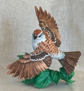Vintage Lenox Garden Birds CHIPPING SPARROW Porcelain Figurine 1990 - Bild 1 von 8