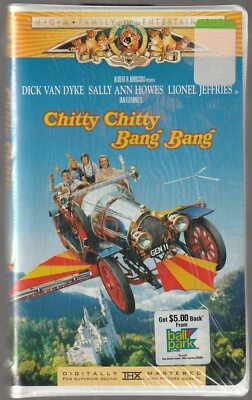 Chitty Chitty Bang Bang 1968 VHS 1998  Dick Van Dyke 30th Anniversary New Sealed - Image 1 of 4