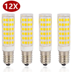 12x Lampada LED E14 7W guida alogena lampade a risparmio energetico 220V 6bianco freddo+6bianco caldo - Foto 1 di 11