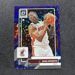 2022-23 Panini Donruss Optic Purple Fast Break Prizm /99 Bam Adebayo #174 - Afbeelding 1 van 4
