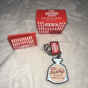Offene Box neu H-E-B Marke Shop Schlüsselanhänger HEB Bäckerei Mehl Tortillas Schlüsselanhänger - Bild 1 von 3
