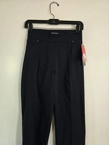 Neu 89 Madison Vagabond marineblau bequeme Taille formelle Hose Größe 1X - Bild 1 von 7