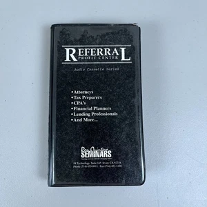 VINTAGE Ron Quintive Seminar Tax Strategies Series Referral Profit Center Gift - Imagen 1 de 3