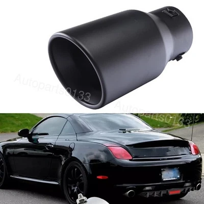 Exhaust Pipe Tip Rear Tail Throat Muffler Black For Lexus SC300 SC400 SC430 - Image 1 of 4