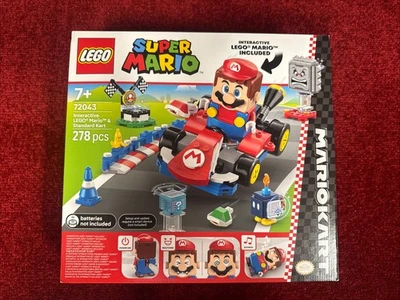 LEGO Super Mario: Interactive Mario&standard Kart 278 Pcs (72043) 7+ New&sealed - Image 1 of 2