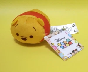 Disney Tsum Tsum Winnie the Pooh Mini Peluche Giocattolo 2,5” NUOVO - Foto 1 di 3