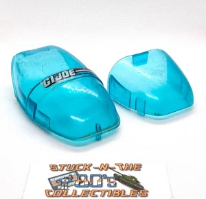 1990 GI Joe ARAH Locust Windshields Canopy Part, Good Condition #2 - Picture 1 of 2
