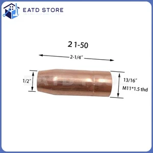 NEU 2 STÜCK Snap-On Mig Schweißgerät Gasdüse YA 205 217 219 240 Teil - Bild 1 von 2