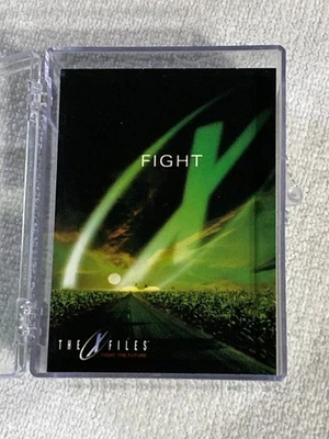 1998 Topps The X-Files Fight the Future Movie Cards Base Set NM 1-72 in Case - Image 1 of 3