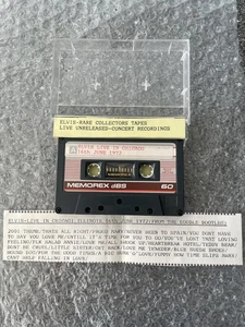 Elvis Rare Collectors Tapes | Live In Chicago 16/6 1972 | Unreleased Concerts - Picture 1 of 2