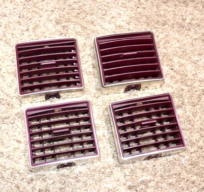 1994-1996 BUICK ROADMASTER ROAD MASTER DASH VENTS HEAT AIR AC SET X4 USED OEM — 第 1/4 张图片