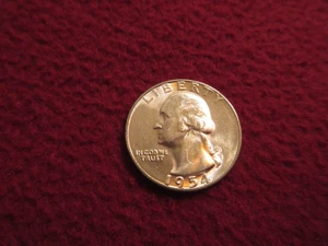 1954s Washington Quarter High Grade Brilliant Uncirculated - Picture 1 of 9