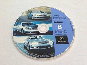 01 02 03 2004 MERCEDES CLK320 CLK430 CLK500 CLK55 NAVIGATION CD 8 DE VA MD NJ PA - Picture 1 of 3