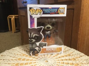 New Funko Pop! Marvel Guardians of the Galaxy. Vol. 2. ROCKET. #201 - Picture 1 of 7