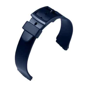 Uhrenarmband Silikon Blau von Eulit - 17 mm - Ersatz-Armband - Bild 1 von 1