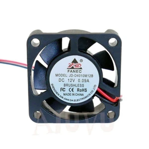 Ventilateur FANEC 7 Pales 40 mm 2 pin 12V Boitier CPU 40mm x 10mm 4000 RPM 18dBA - Photo 1/5