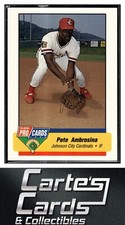 Pete Ambrosina 1994 Fleer ProCards #3707a  Johnson City Cardinals