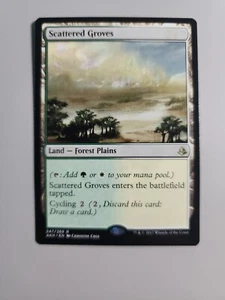 Magic The Gathering Scattered Groves Amonkhet 247/269 regular raro - Imagen 1 de 1