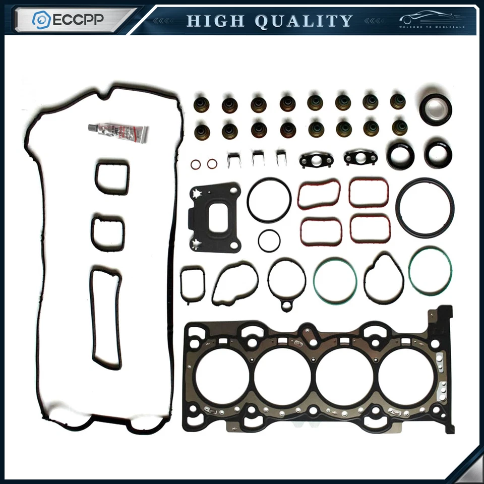 ECCPP Head Gasket Set For 12-18 Ford Focus Explorer Fusion Taurus Lincoln 2.0L - Image 1 of 4