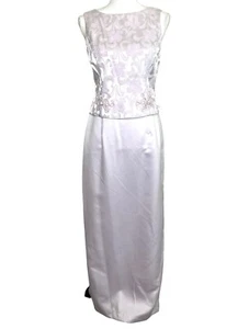 Vestido de Noche Vintage Scott McClintock Boda Formal Lavanda Púrpura Talla 6 Nuevo con Etiquetas - Imagen 1 de 14