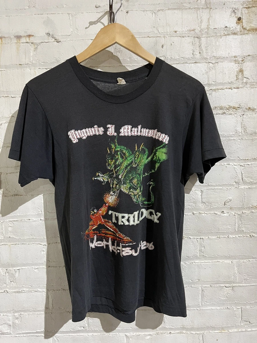 Screen Stars Black Cotton Blend Vintage T-Shirts for Men for sale