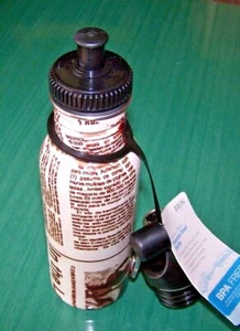 BIOS H2O Stainless Steel WATER BOTTLE - BPA Free 20 oz / 600 mL - Newspaper - Picture 1 of 10