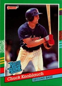 1991 Donruss #421b Chuck Knoblauch - Picture 1 of 2