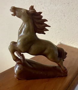 Beautiful Vintage Chinese Soapstone Carved Horse - Picture 1 of 8