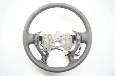 2002-2003 Cadillac DeVille Seville Steering Wheel Grey Leather New 25748188 - Image 1 of 4