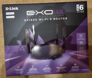 D-Link Exo AX 1800 WiFi 6 Router DIR X1860 - Imagen 1 de 3