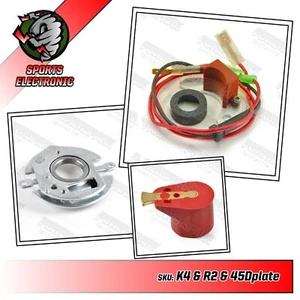 Lucas Distributor 48D4 59D4 Electronic Ignition Kit with new Points Baseplate - Picture 1 of 6