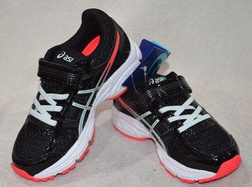 Scarpe da corsa ASICS Pre Contend 4 PS nere lenitive in mare taglia 11 nuove con etichette C709N