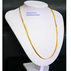 Mens Womens  18k Yellow Gold Plated 23in Cuban Chain Necklace U05