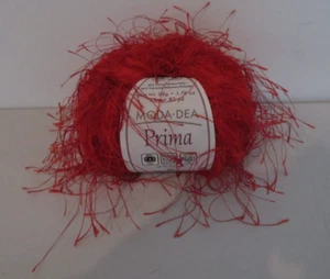 Moda-Dea Prima Eyelash Yarn 50g Bulky #5 Nylon Polyester - Various Colors - Picture 1 of 30