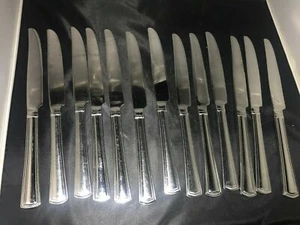 Reed & Barton Palladian Set of 13 Stainless 18/10 Dinner Knives - Picture 1 of 2