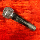 Vintage Shure SM58 USA Unidirectional Dynamic Dual Impedance Microphone - Black