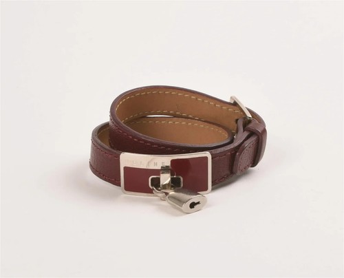 Collana Choker Pelle Rossa Celine