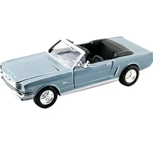1964 1/2 Ford Mustang Convertible - Blue (Timeless Legends) Diecast 1:24 Scale - - Picture 1 of 3