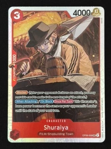 Shuraiya (OP06-009) - Wings of the Captain (OP06) - One Piece Card Game - Picture 1 of 2
