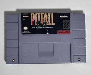 Pitfall The Mayan Adventure (Super Nintendo) SNES game Cart Only Works - Picture 1 of 6