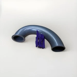 Ricambi originali Dyson OEM | TUBO VALVOLA U-Bend per Dyson DC07 E DC14 - Foto 1 di 4