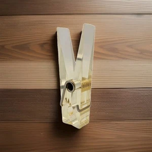 Prendedor de ropa grande clip Jumbo gigante porta notas novedad escritorio oficina decoración 6,25 pulgadas - Imagen 1 de 5