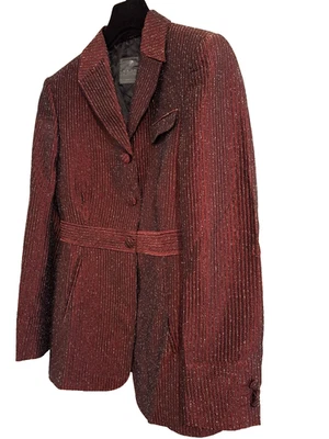 Chaqueta Blazer Mujer Colección MASKA Rayas UK10 Foto 1 de 4